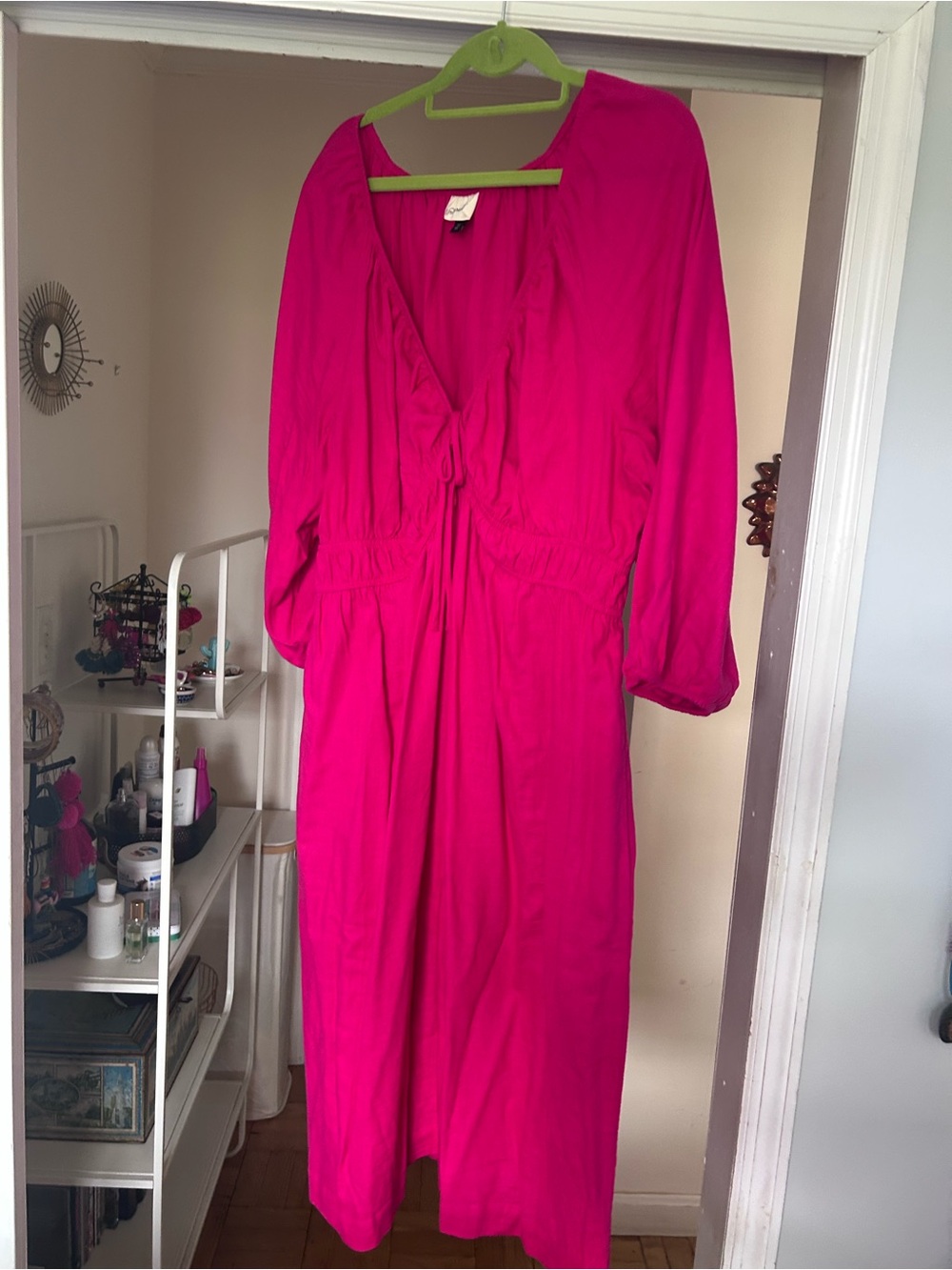 Universal Thread Fuchsia Pink Midi Dress